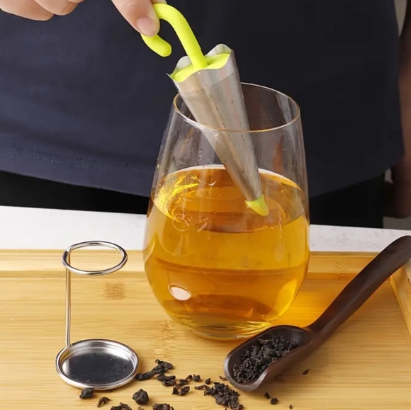 (1 piece) Rainy Day Tea infuser with Stand - Picture 4 of 6